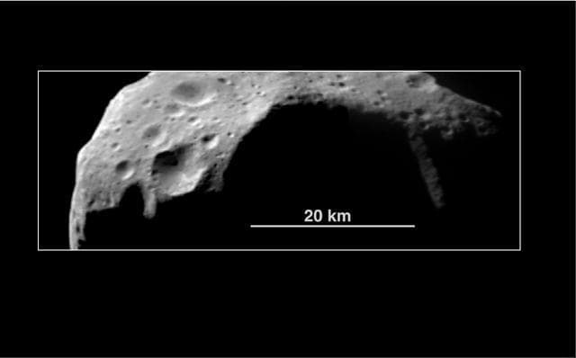 Abundance of Very Large Impact Craters on Mathilde