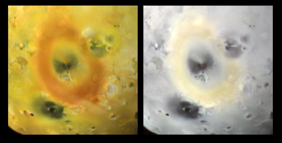 NASA image: Pele Glow