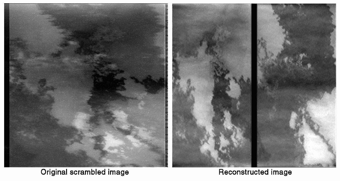 NASA image: Reconstruction of Scrambled Io Images