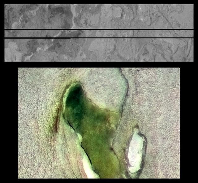 NASA image: Highest Resolution of Lava Flows on Io
