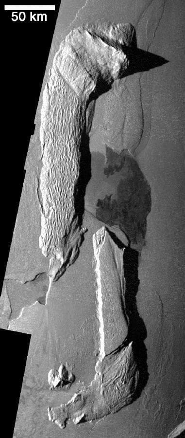 NASA image: Rifting at Hiiaka Patera, Io?