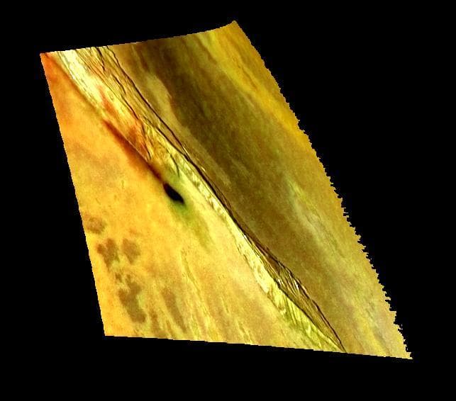 NASA image: Colorized View of Zal Region, Io
