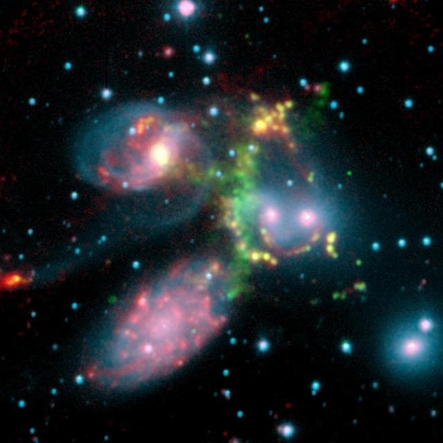 NASA image: A Shocking Surprise in Stephan Quintet