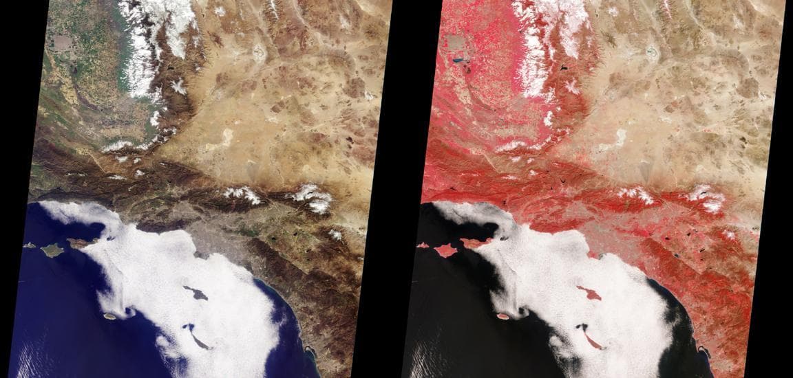 NASA image: MISR Views Southern California