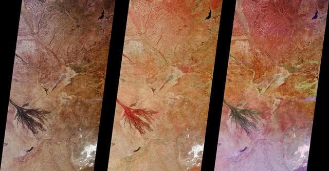 NASA image: MISR Images Zambia and Botswana