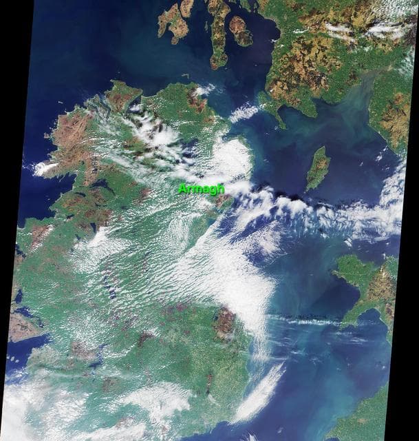 NASA image: An Irish Tale: One City, Two Asteroids