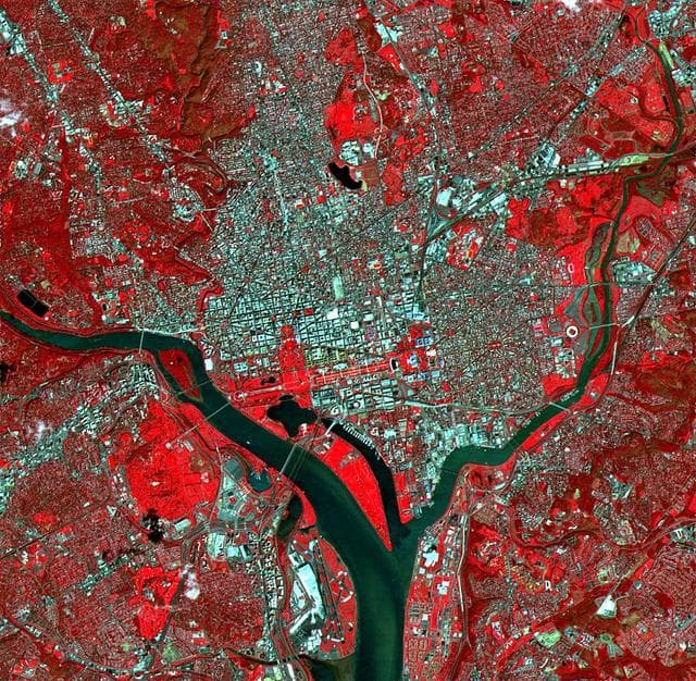 NASA image: ASTER Washington, D.C.