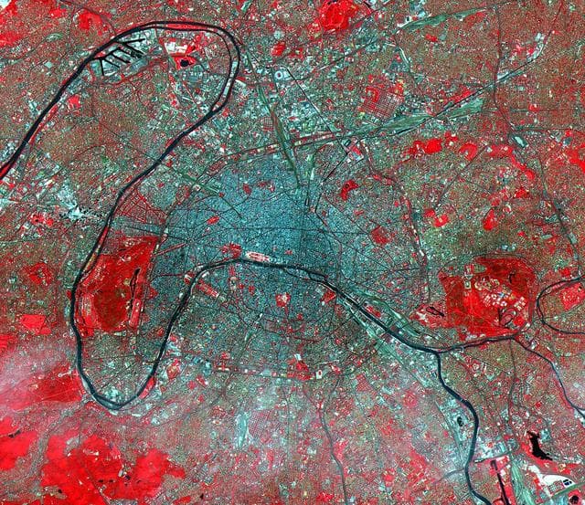 NASA image: ASTER Paris