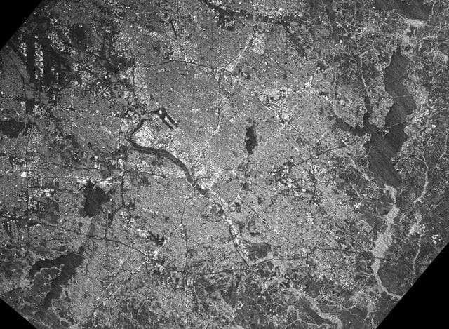 NASA image: C-Band Radar Imagery, Dallas-Fort Worth, Texas