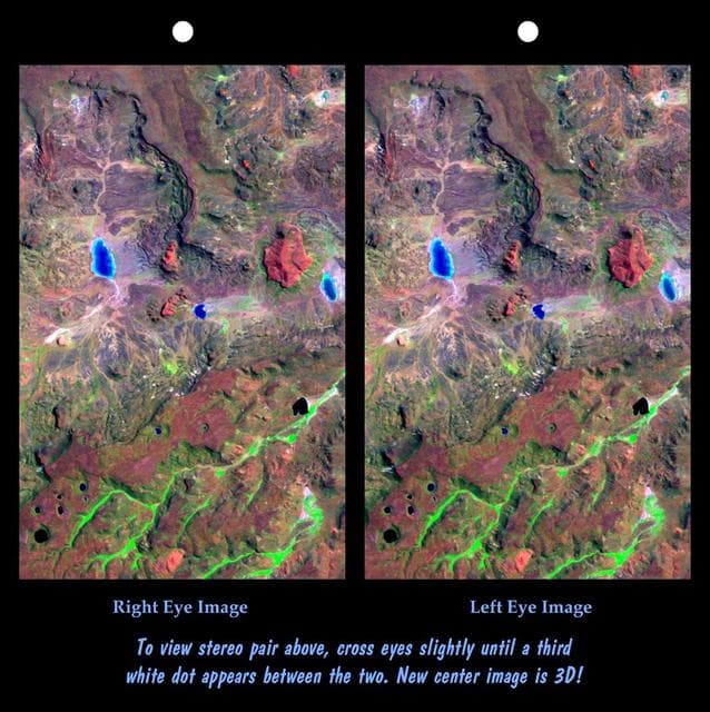 NASA image: Stereo Pair: Patagonia, Argentina