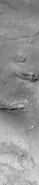 NASA image: Ridged Terrain on the Floor Melas Chasma