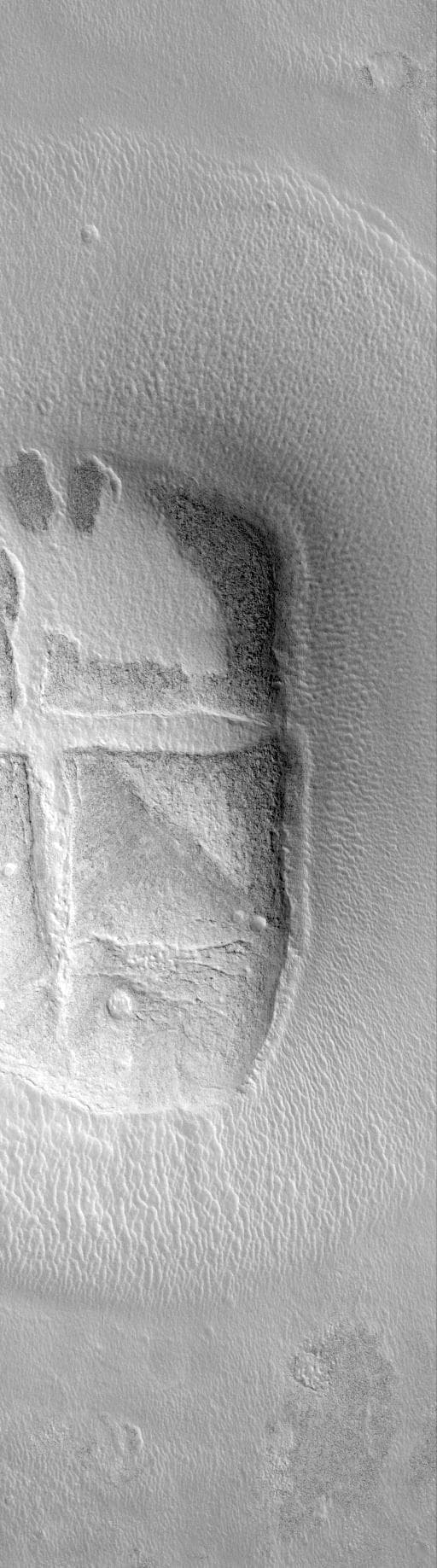 NASA image: Hot-Cross-Bun on the Northern Plains