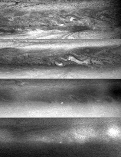 NASA image: Northern Belt of Jupiter