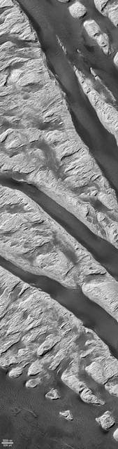 NASA image: White Rock of Pollack Crater