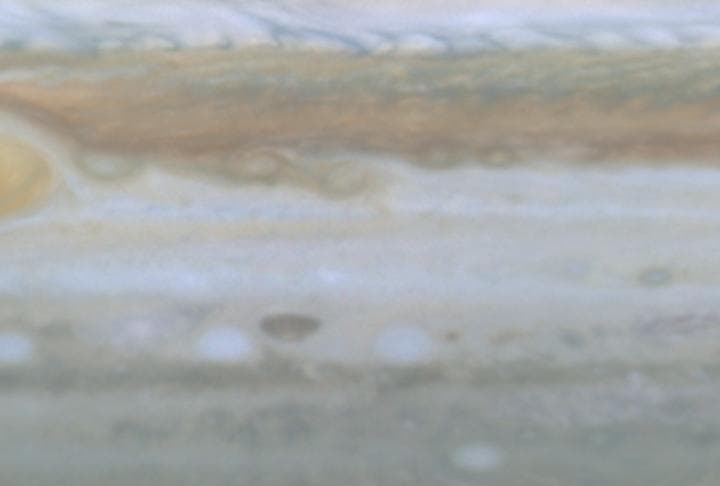 NASA image: Small Storms Near Great Red Spot