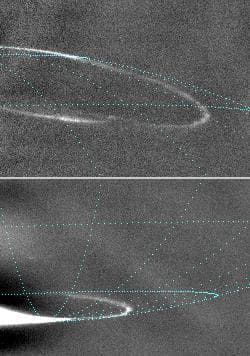 NASA image: Jupiter Night-Side Auroras, North and South