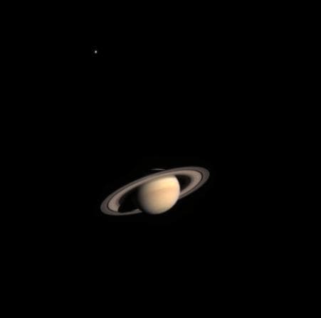 Distant Saturn Sighting
