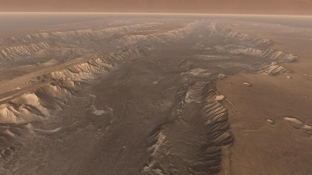 NASA image: High View of Melas