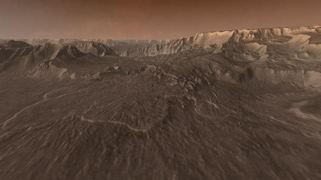 NASA image: Landslide Run-Out