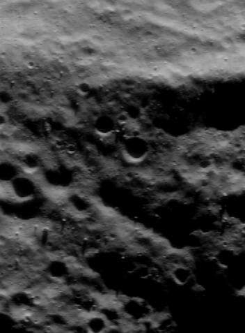 NASA image: Mosaic of Eros Northern Hemisphere