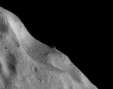 NASA image: The Battering and Debris
