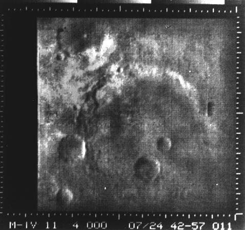 NASA image: Atlantis Region on Mars - Mariner 4