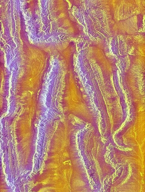 NASA image: Radar view of China