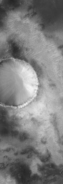 NASA image: Crater in Sabaeus