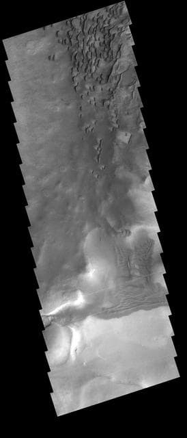 NASA image: Dunes in Darwin Crater
