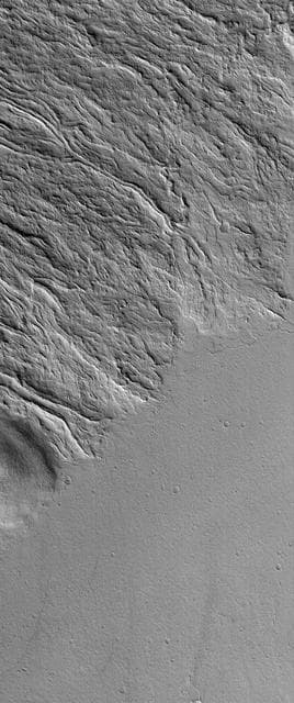 NASA image: Martian Lava Flows