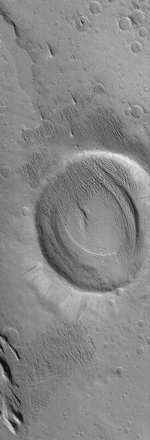NASA image: Exhuming Landforms