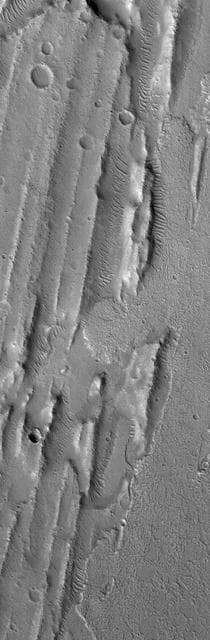 NASA image: Flows in Kasei