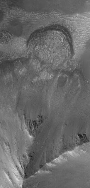 NASA image: Ophir Landslide
