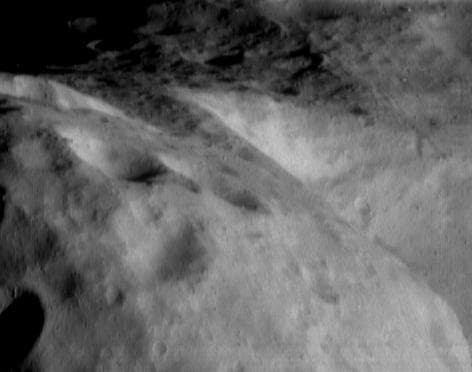 NASA image: Looking Along the Southern Hemisphere of Eros