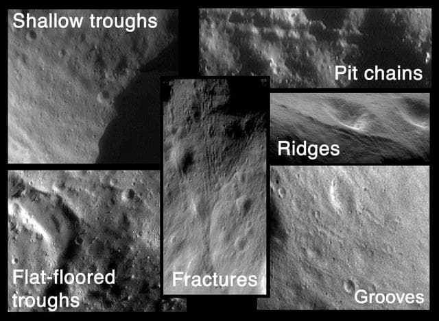 NASA image: The Many Faces of Eros