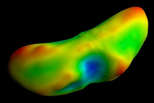 NASA image: The Ups and Downs of Eros
