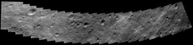 NASA image: Eros Closest Approach Mosaic