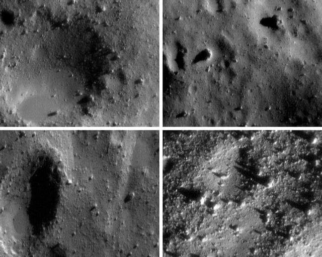 NASA image: Closing in on Eros