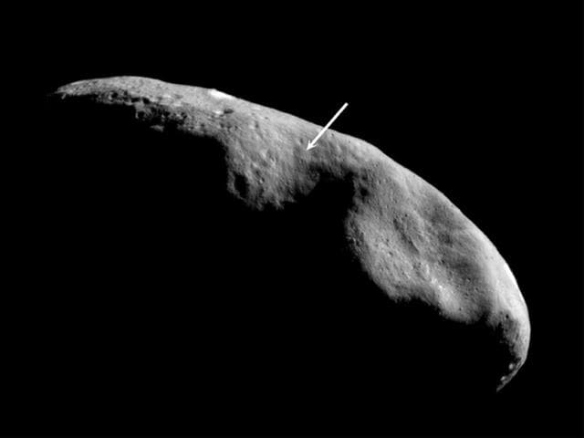 NASA image: Location of the NEAR Shoemaker Landing Site