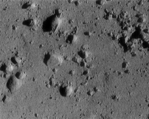 NASA image: Final Eros Images: Range 250 meters 820 feet