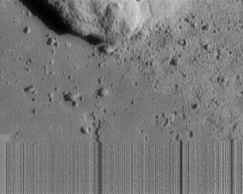 NASA image: Final Eros Images: Last, Closest Image of Eros
