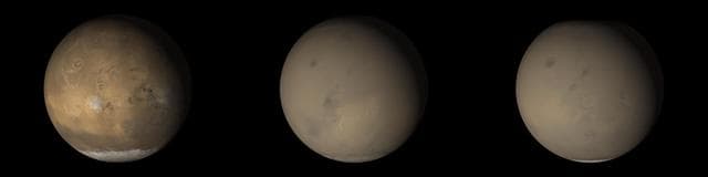 NASA image: The 2001 Great Dust Storms - Tharsis
