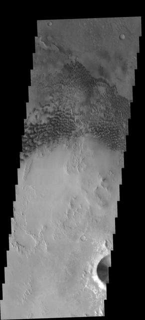 NASA image: Holden Crater Dunes