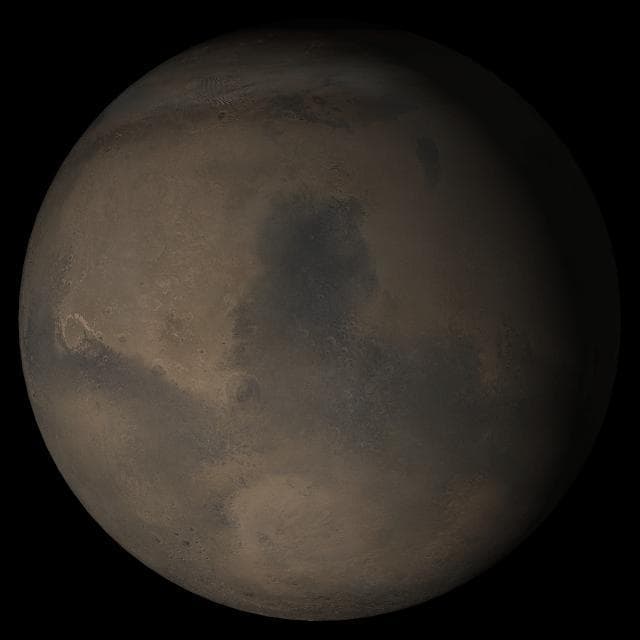 NASA image: Mars at Ls 324?: Syrtis Major