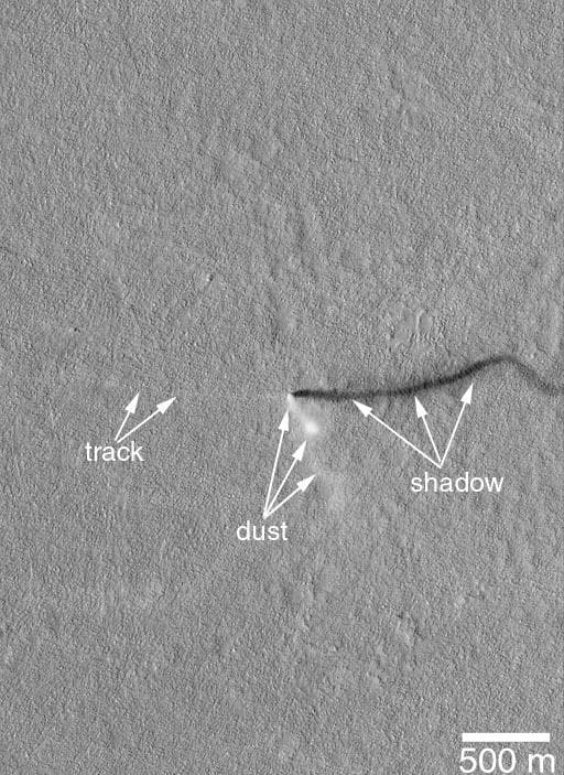 NASA image: A Mid-Summer Dust Devil