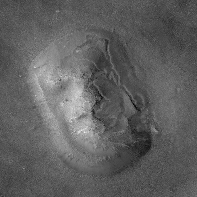 NASA image: Highest-Resolution View of Face