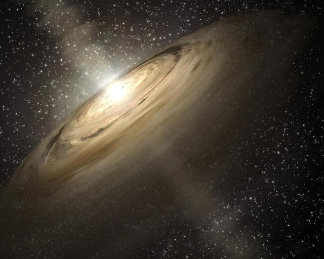 NASA image: Portrait of Our Dusty Past  Artist Concept
