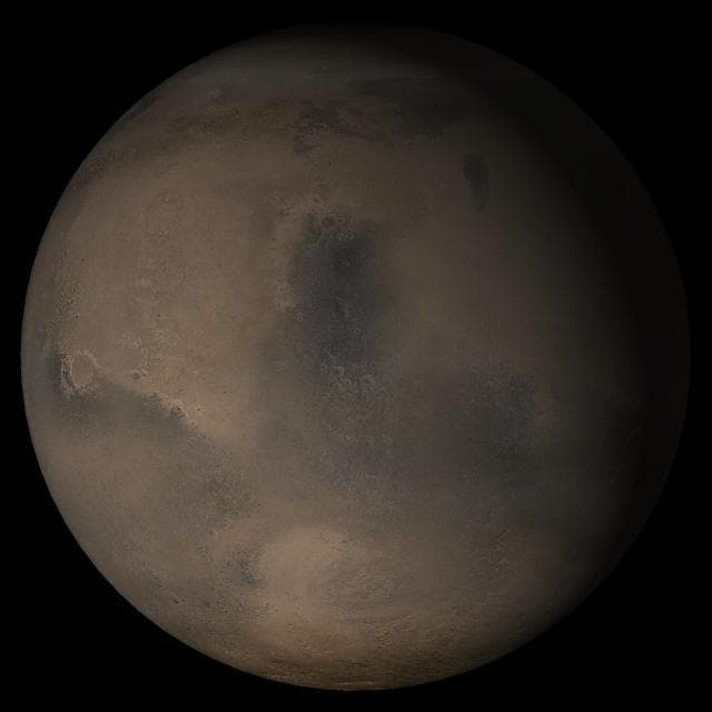 NASA image: Mars at Ls 341°: Syrtis Major