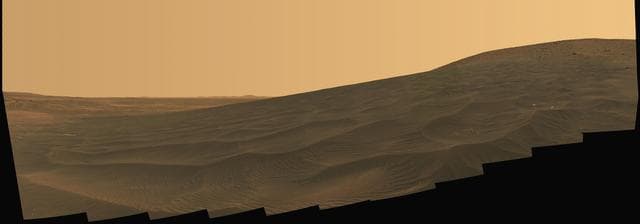NASA image: Intricately Rippled Sand Deposits