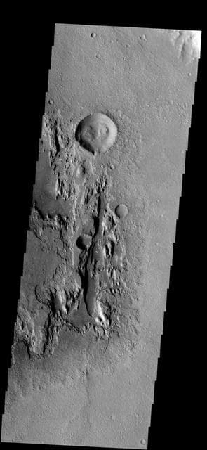 NASA image: Millochau Cr.